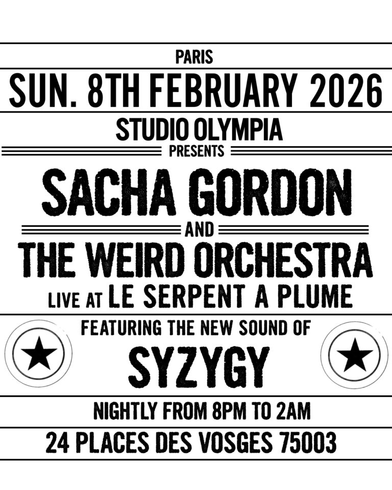 SACHA GORDON SYZYGY